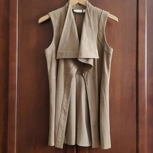 Kenar Faux Suede Vest Size XS